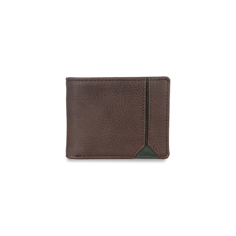 Intruder Brown Small Two Fold Wallet