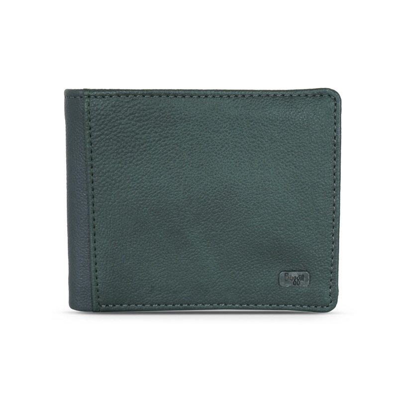 Pont Green Small Two Fold Wallet