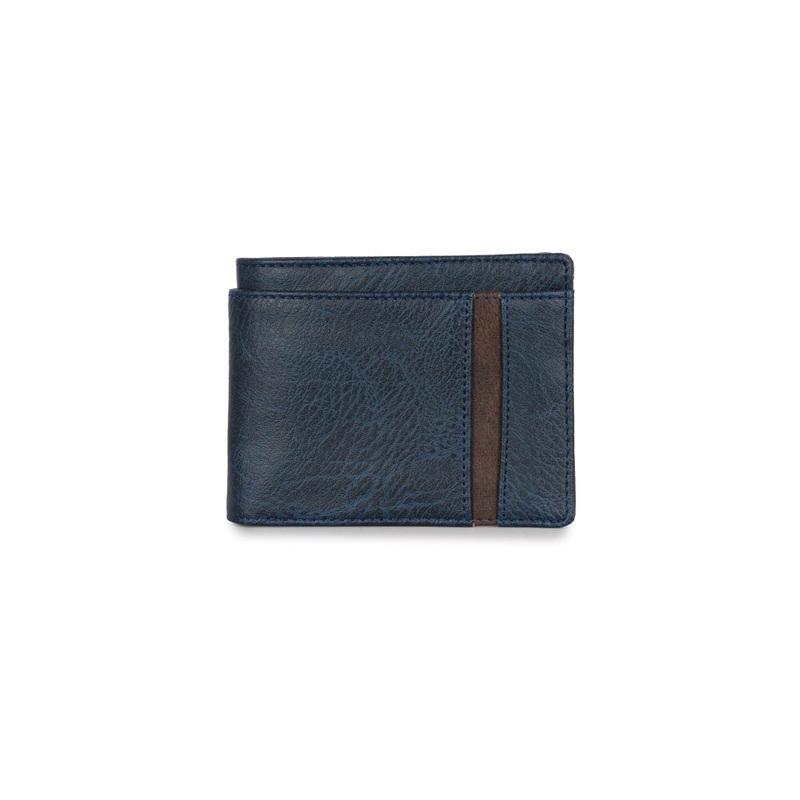 Rises Blue Small Two Fold Wallet
