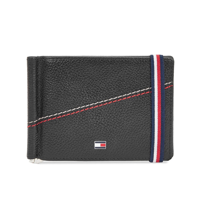 Tommy Hilfiger Adriel Men's Leather Moneyclip wallet