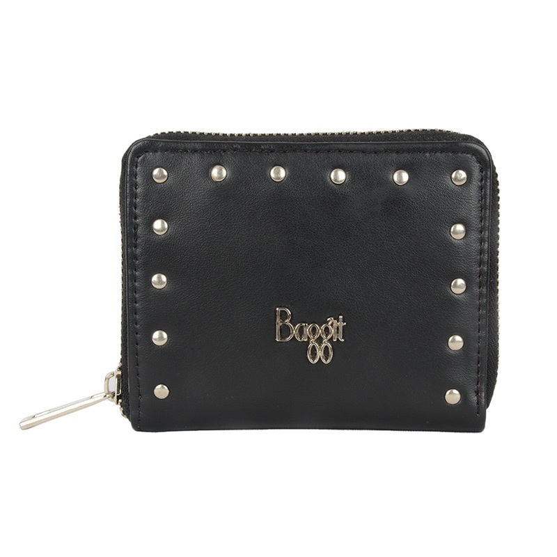 Arum Arbor Black Small Ziparound Wallets