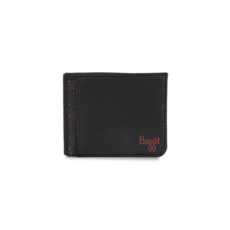 Belief Black Small Two Fold Wallet
