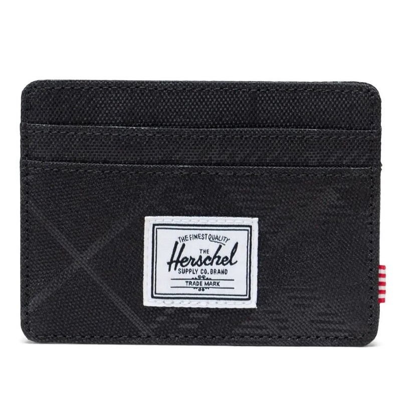 Charlie Cardholder Wallet - Plaid Embossed