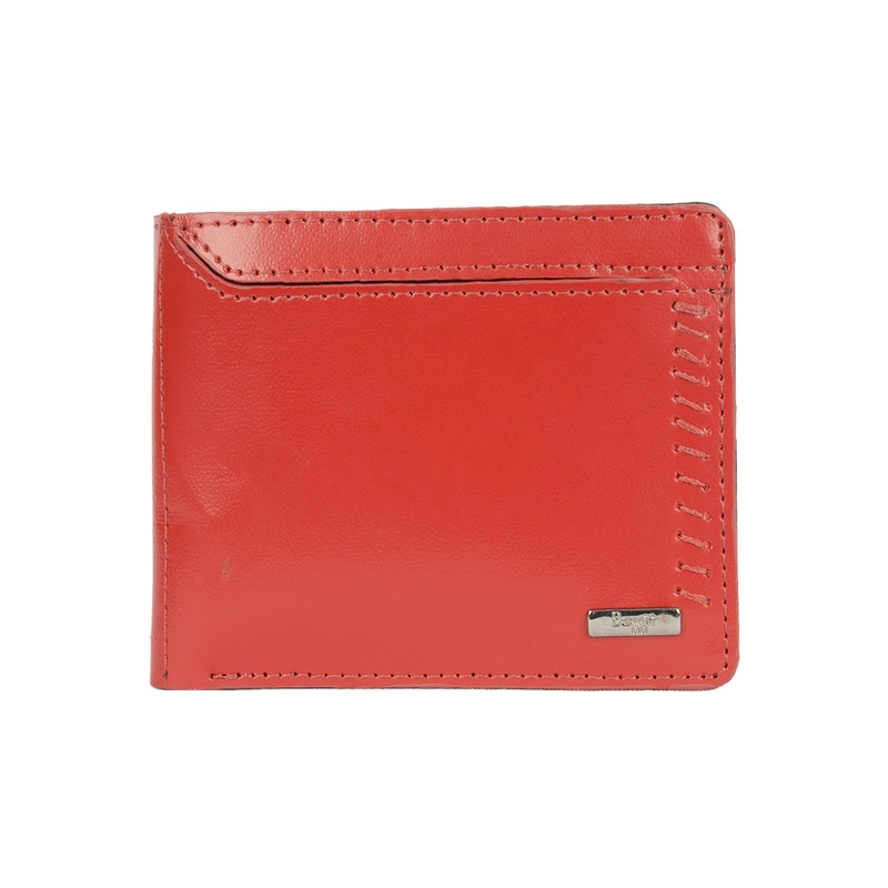 Henry Red Small Two Fold Wallet