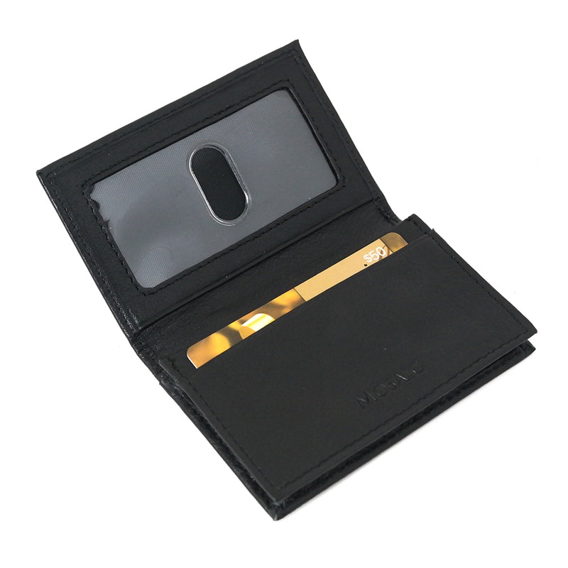 ID Guardian Napa Leather Gusseted Card Case