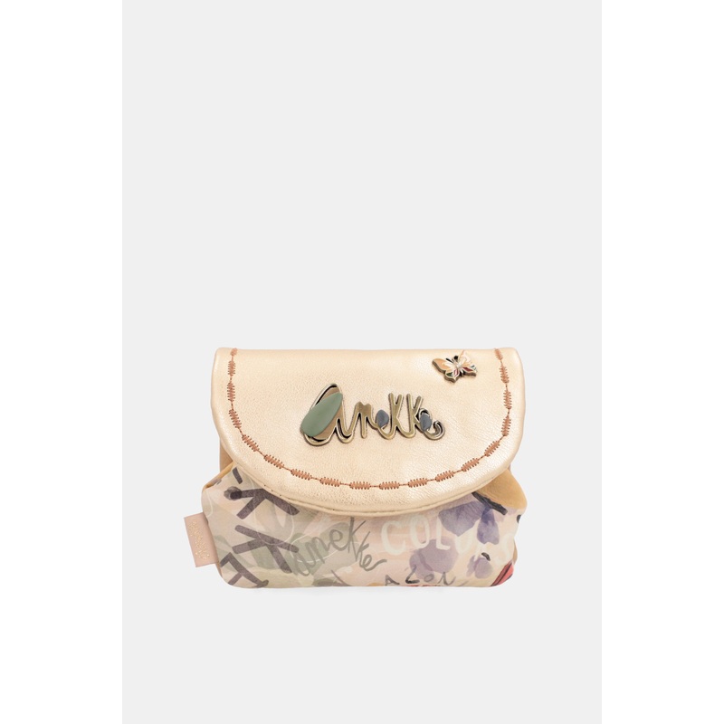 Nature Pachamama gold flap wallet