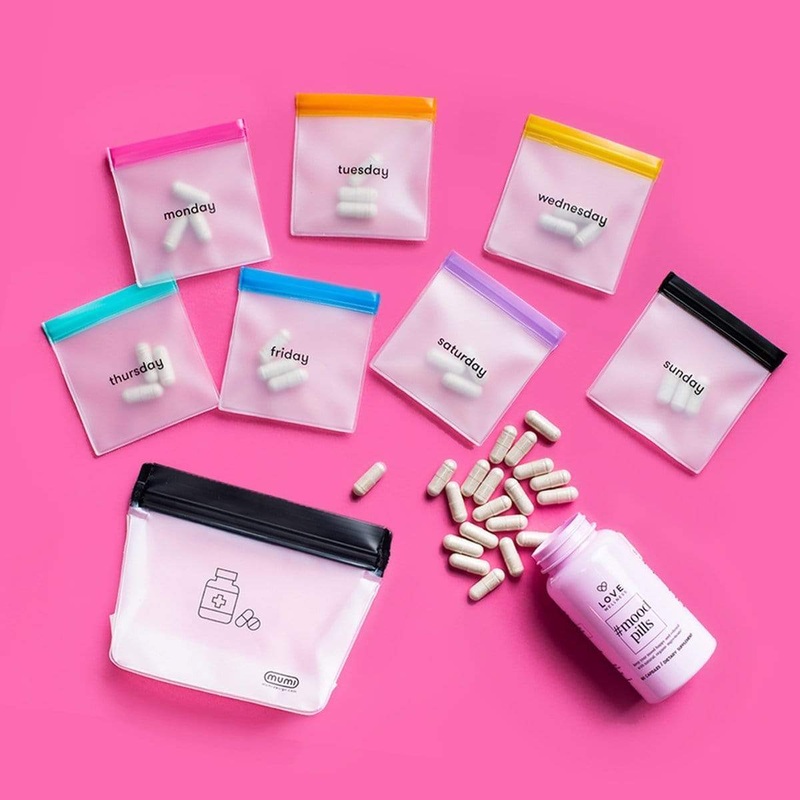 Pill Pouch w/Exterior Pouch