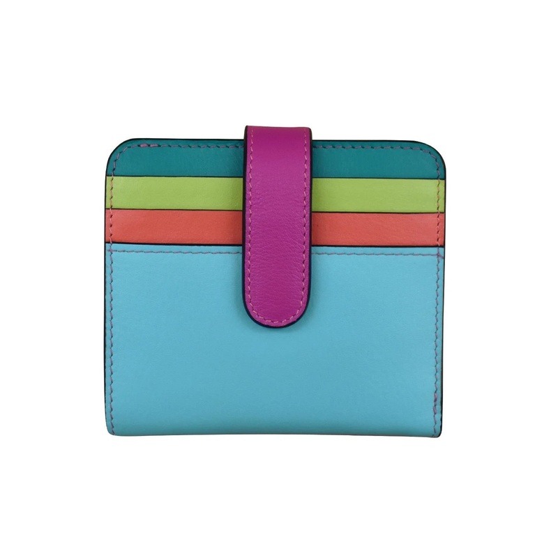 Bi-Fold Credit Card Wallet - Paradise Multi