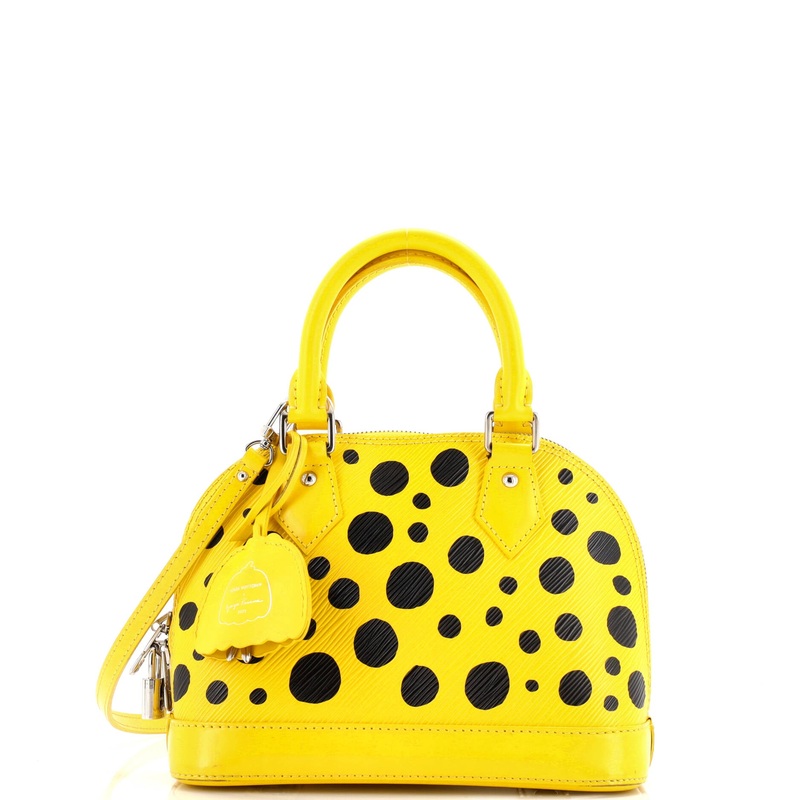 Alma Handbag Yayoi Kusama Infinity Dots Epi Leather BB