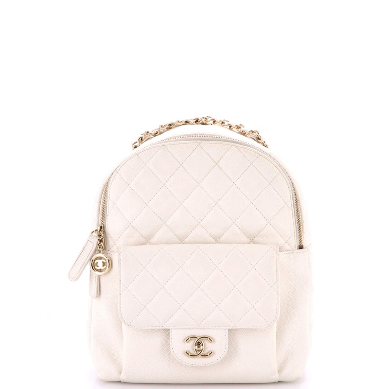 CC Day Backpack Quilted Caviar Mini