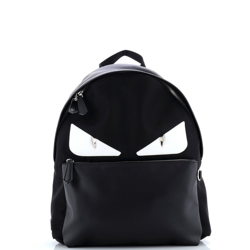 Monster Backpack Nylon with Leather Large