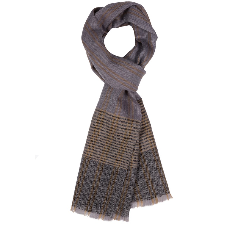 'Aspect' Cashmere & Merino Wool Neckerchief