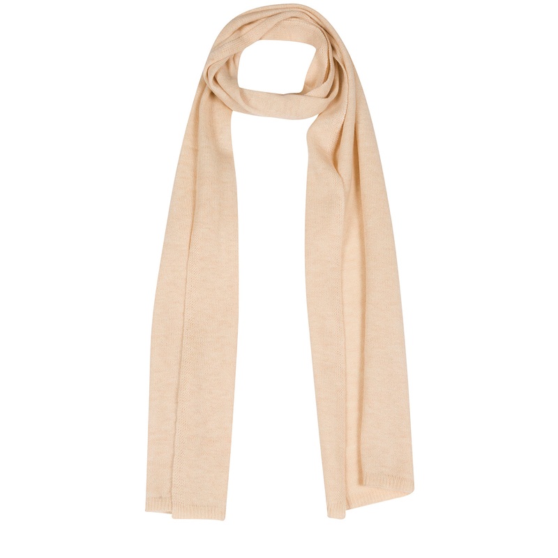 'Bristol' Oatmeal Merino Wool Scarf
