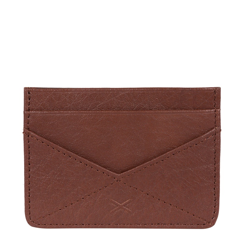 'Daltrey' Brown Leather Card Holder