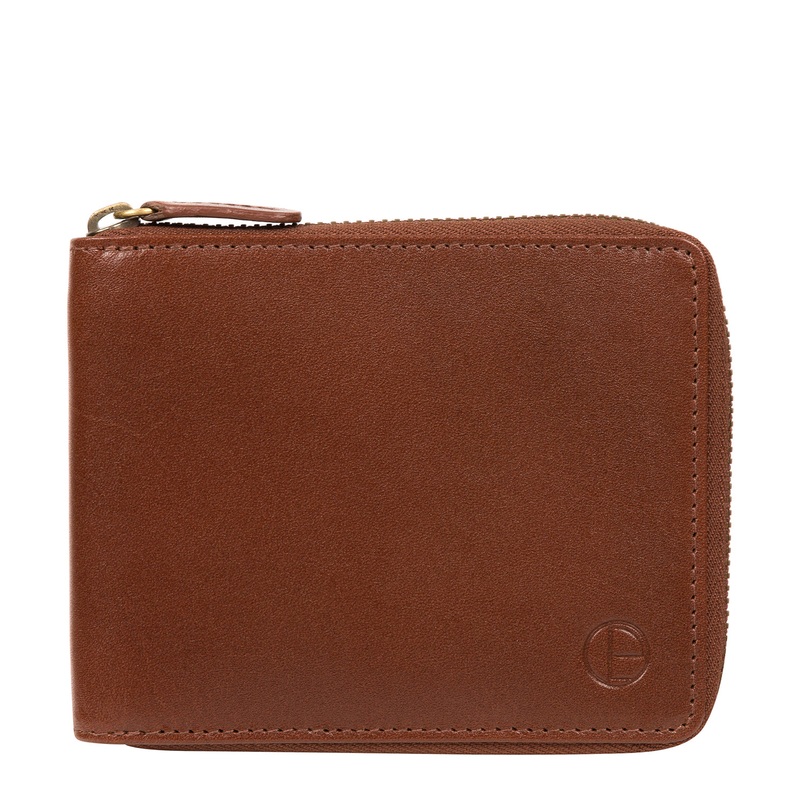 'Edwards' Tan Leather Wallet