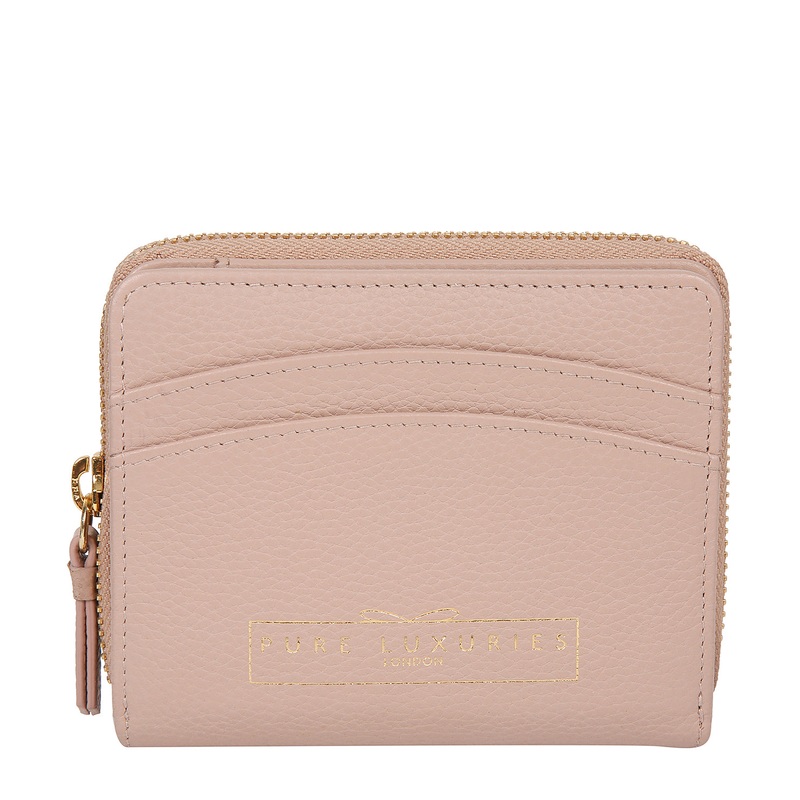 'Emely' Blush Pink Leather Purse