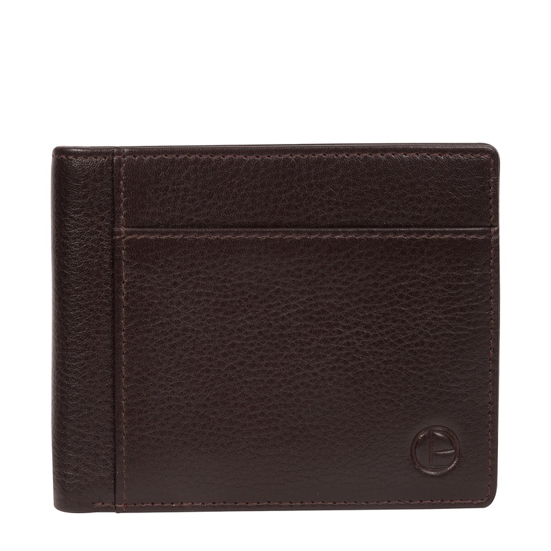 'Havilland' Brown Leather Bi-Fold Wallet