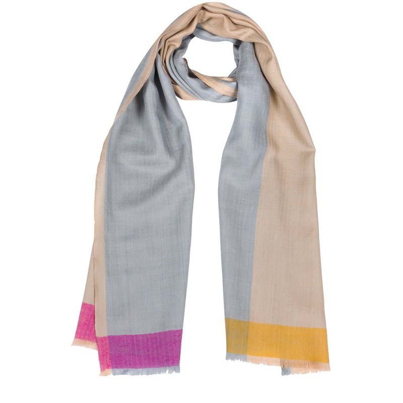 'Hue' Cashmere & Merino Wool Scarf