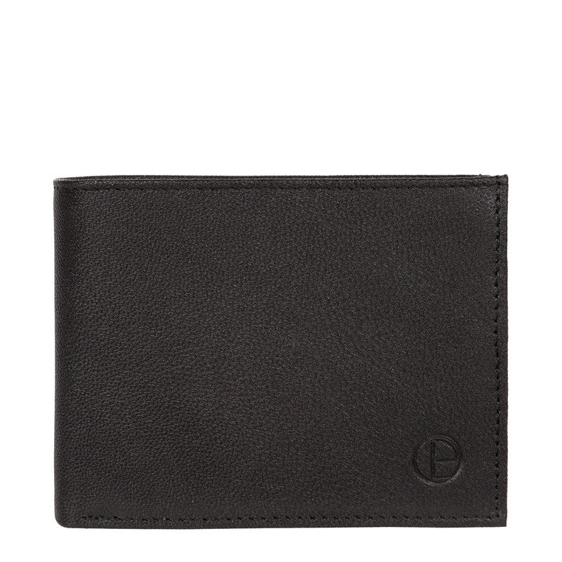 'Noah' Black Leather Wallet