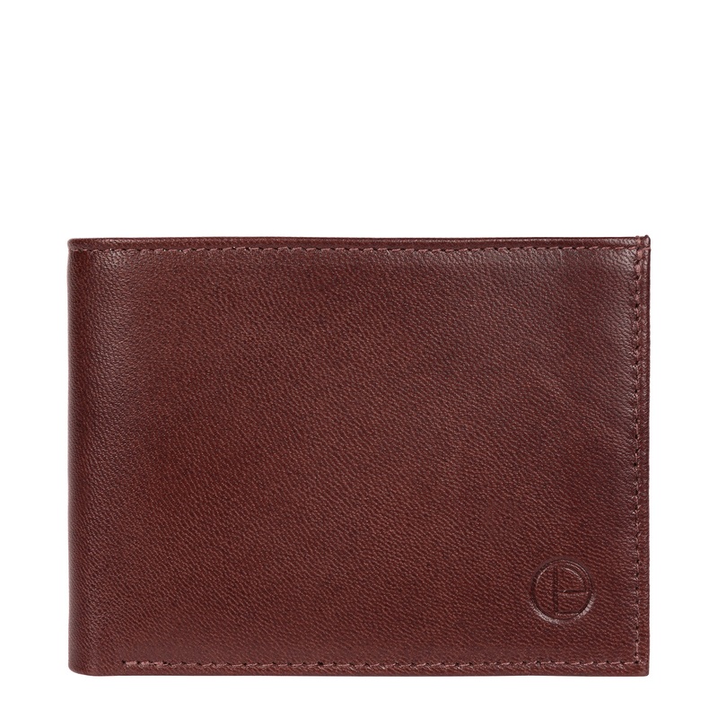 'Noah' Dark Brown Leather Wallet