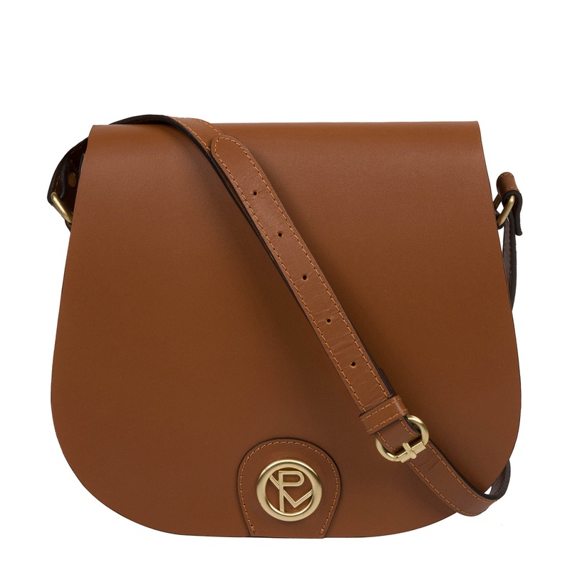'Ambleside' Tan Leather Cross Body Bag