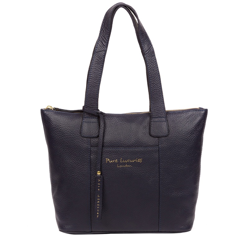 'Dem' Ink Leather Handbag