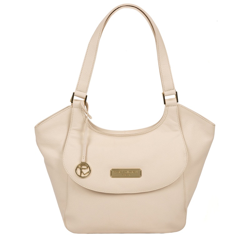 'Grace' Frappe Leather Tote Bag