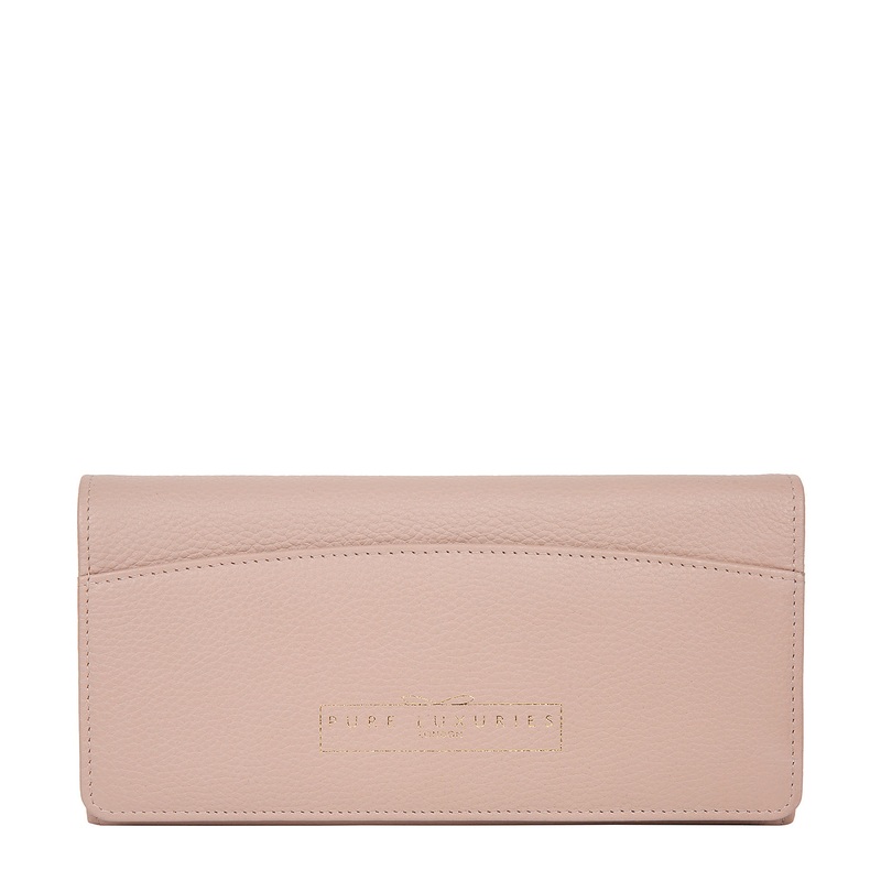 'Izabel' Blush Pink Leather Purse
