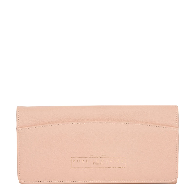 'Izabel' Pink Cloud Leather Purse