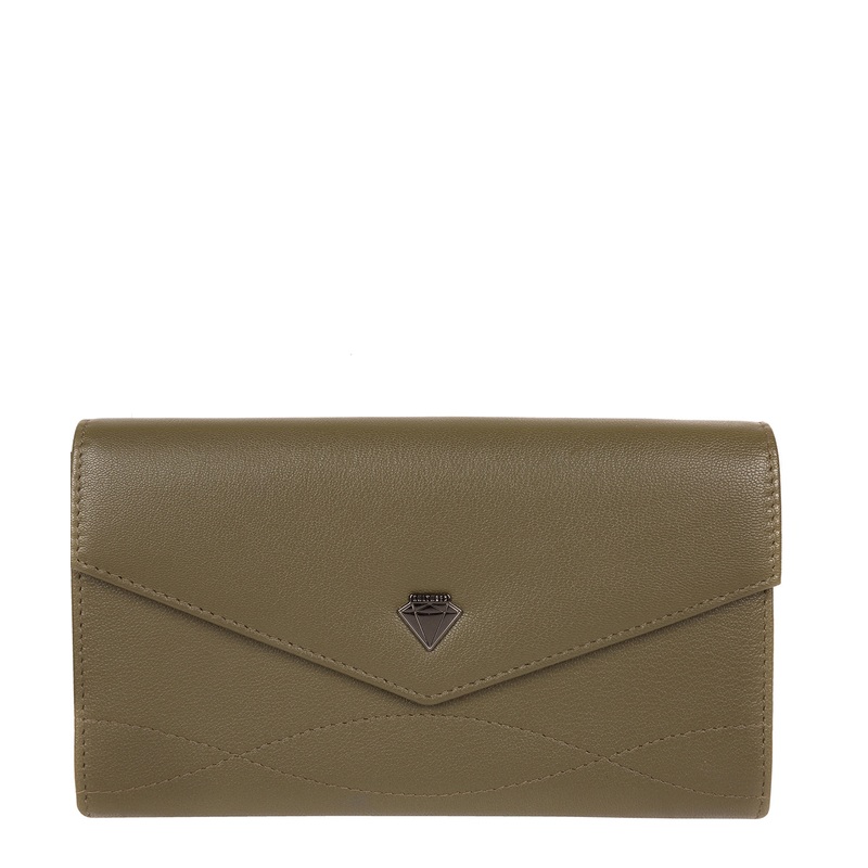 'Keston' Olive Leather Purse