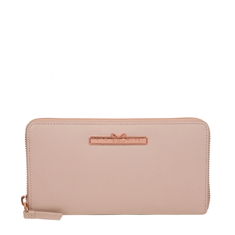 'Nardini' Dusty Pink Leather Purse