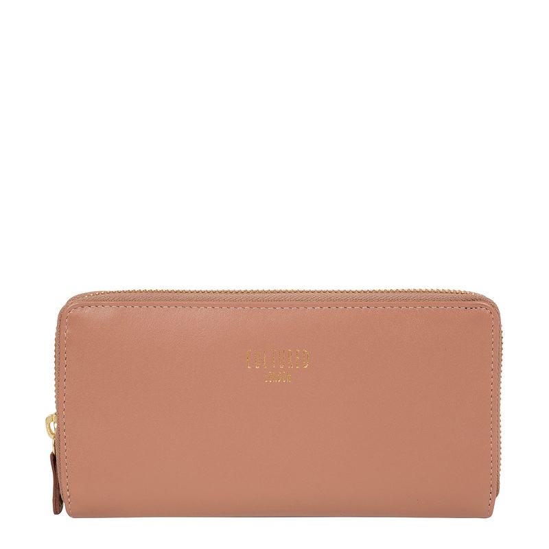 'Tabitha' Mocha Leather Purse