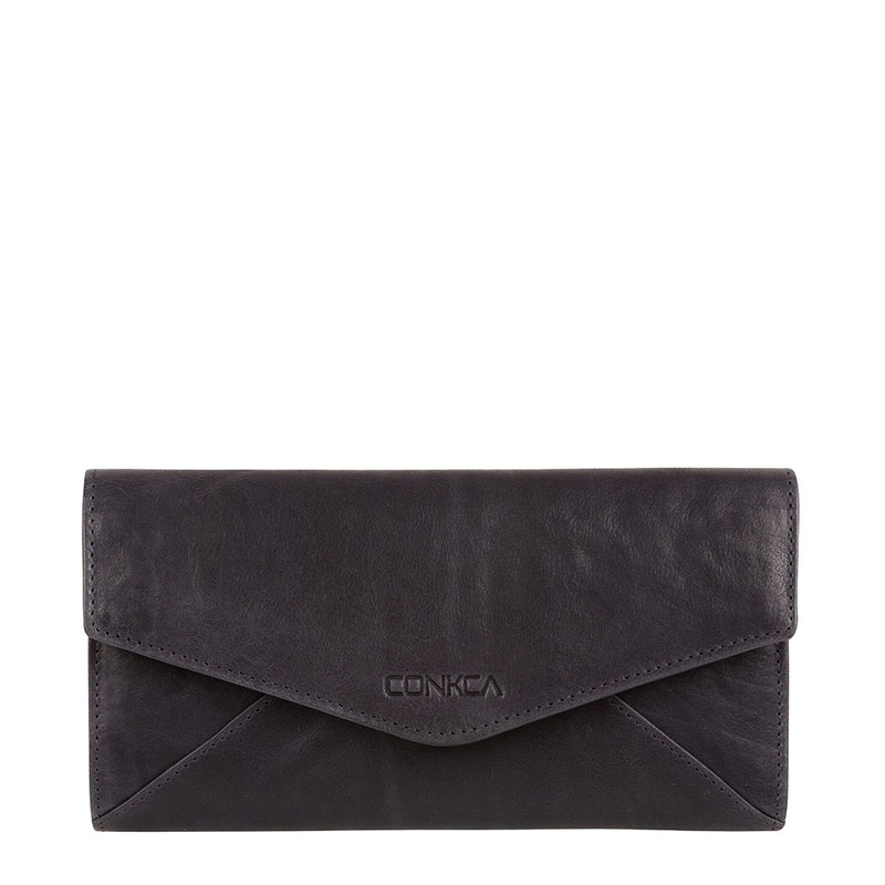 'Talisha' Navy Slim Tri-fold RFID Purse