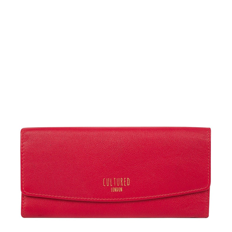'Talulla' Red Leather Purse