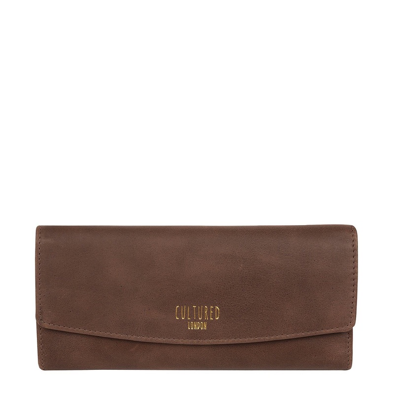'Talulla' Vintage Brown Leather Purse