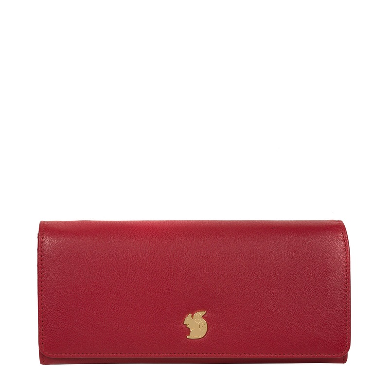 'Weisz' Red Leather Purse