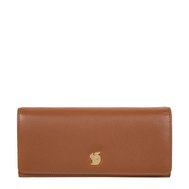 'Weisz' Tan Leather Purse