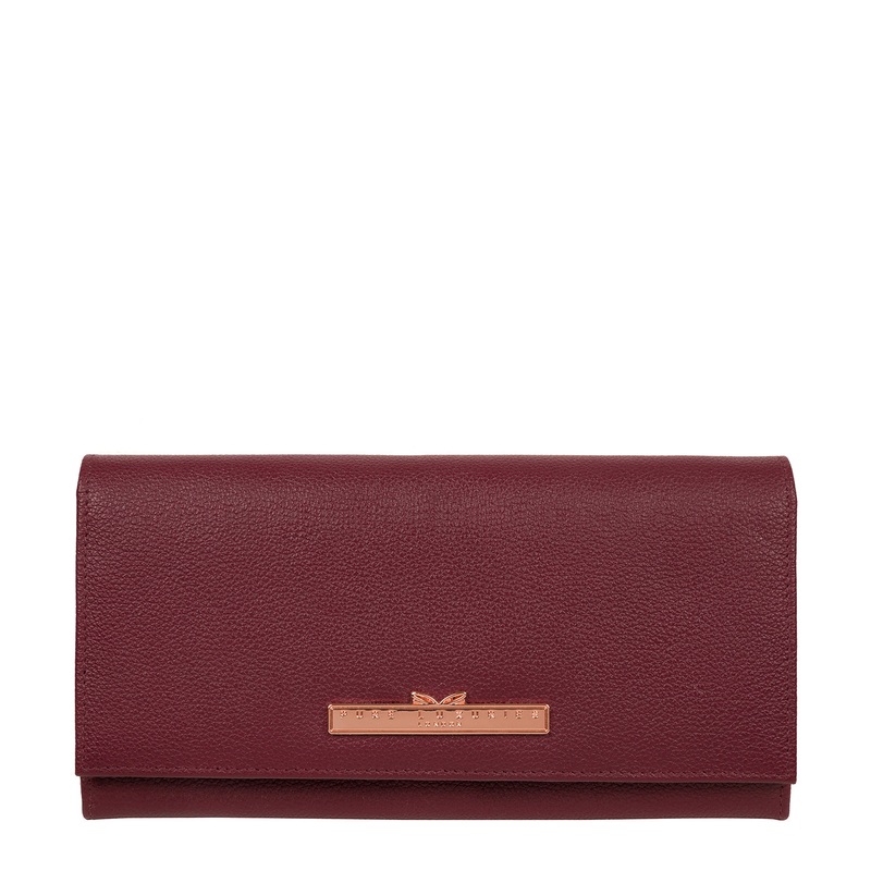 'Winslett' Pomegranate Leather Purse