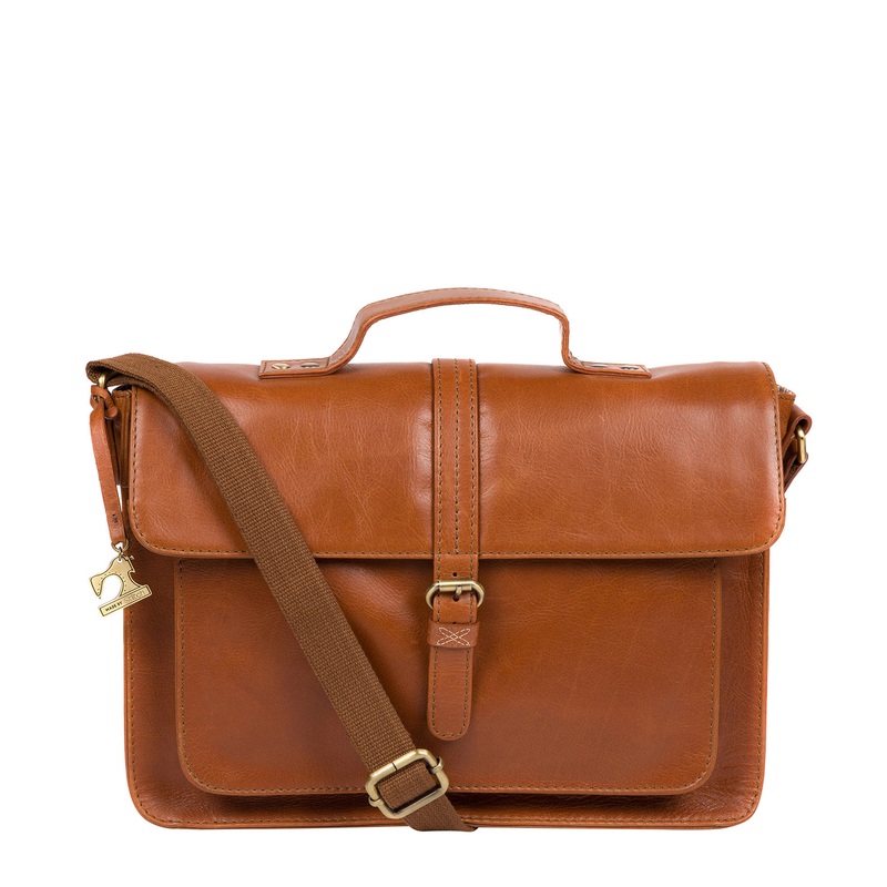 'Faith' Bourbon Leather Cross Body Bag