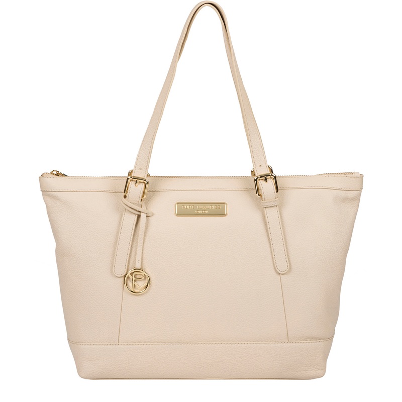 'Emily' Frappe Leather Tote Bag