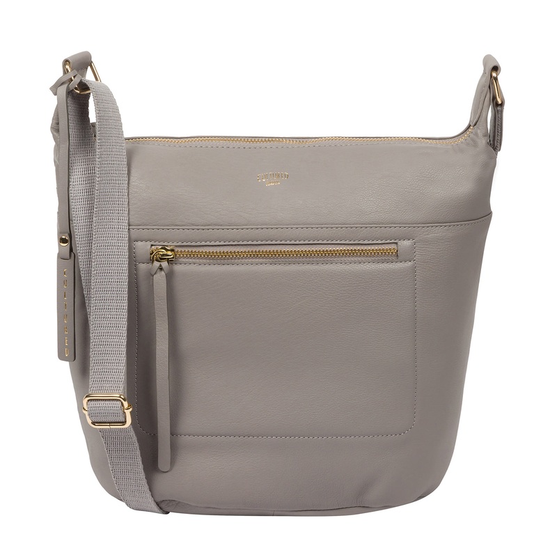 'Gants' Dove Leather Cross Body Bag