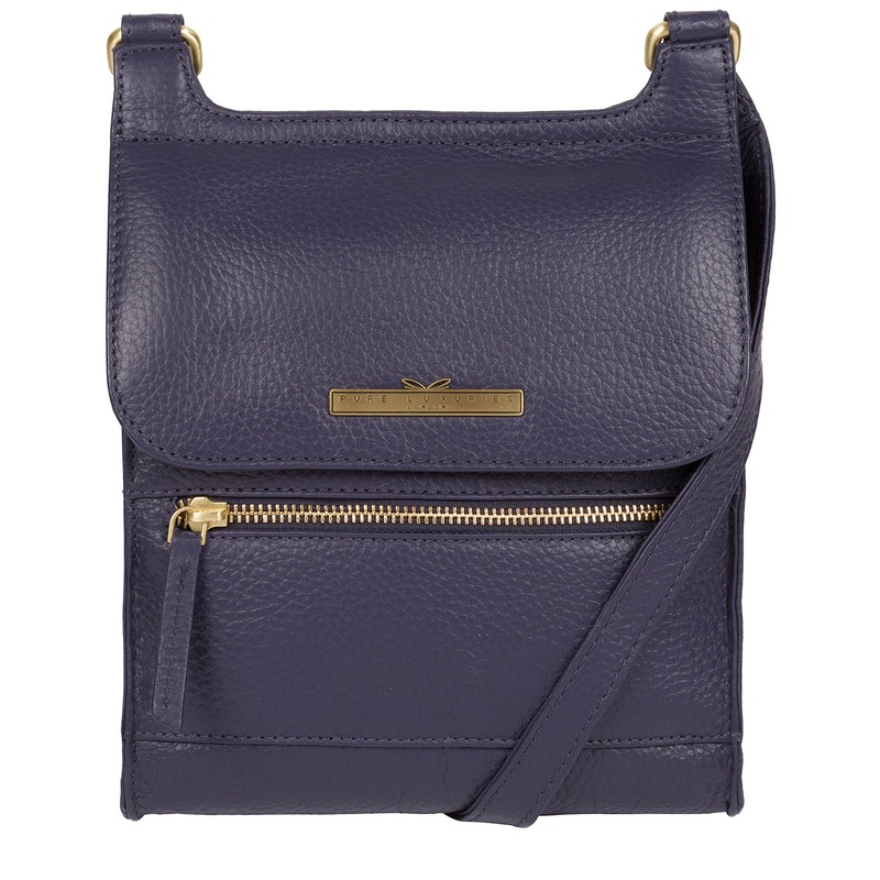 'Keala' Denim Quality Leather Cross-Body Bag