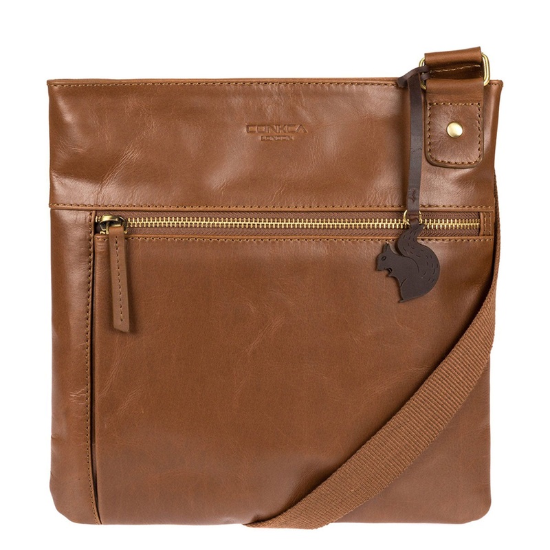 'Eden' Vintage Chestnut Handcrafted Leather Bag