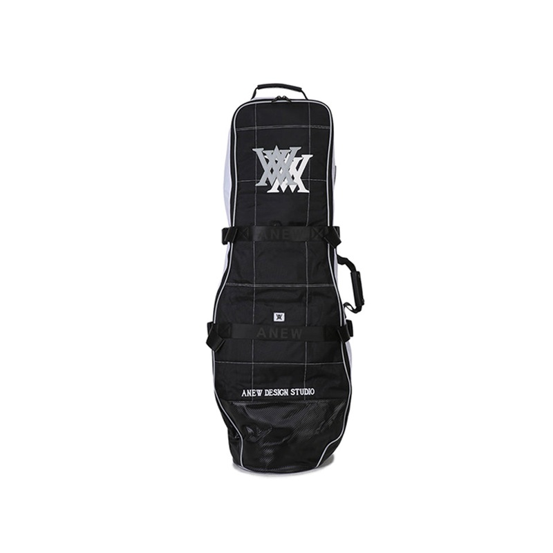 Double Logo Travel Cover - Black