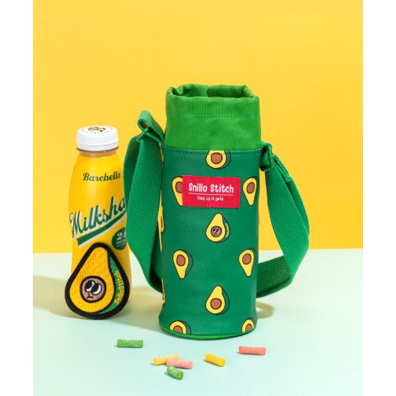 SNILLO STITCH Tumbler Pouch Avocado - Green