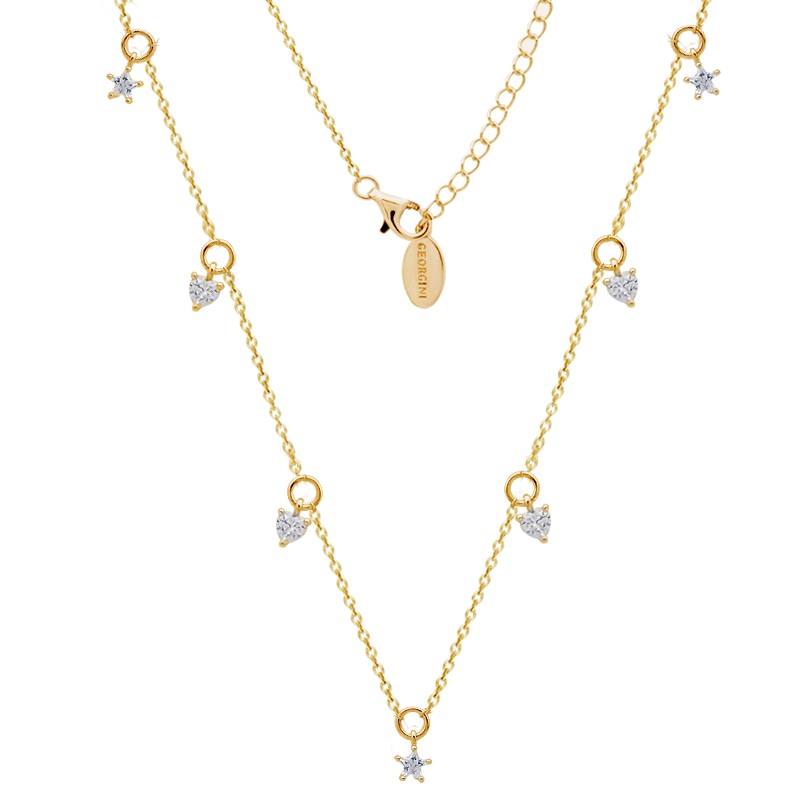 Georgini Christmas Journey Clara Necklace - Gold