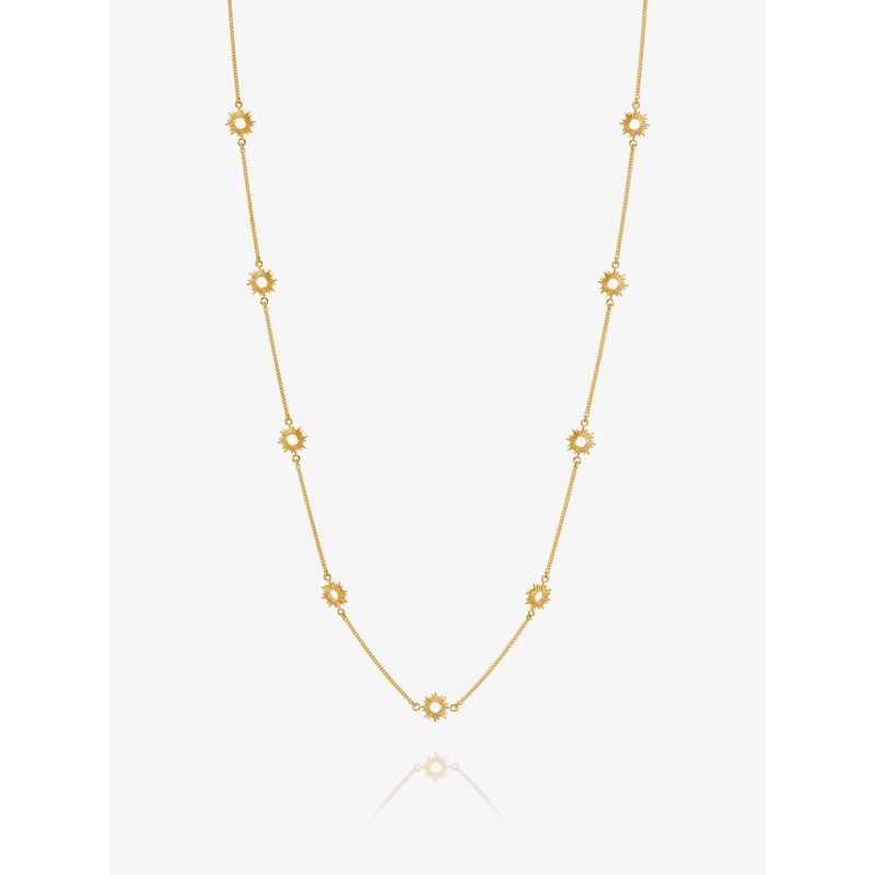 Rachel Jackson Eternal Sun Long Necklace - Gold