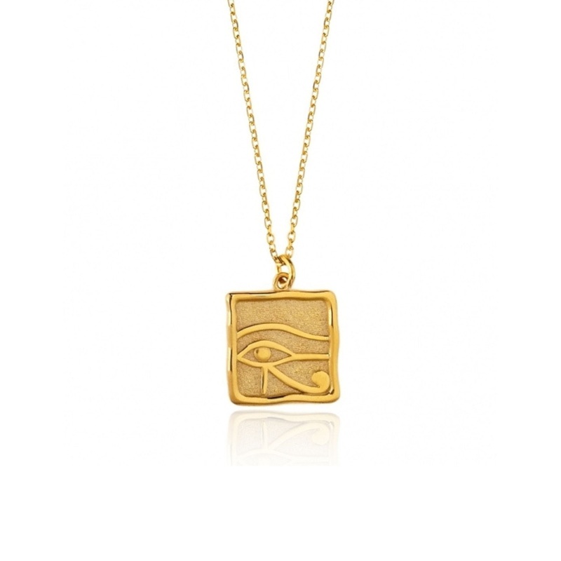 Gregio Symbolic Necklace W/ Egyptian Eye