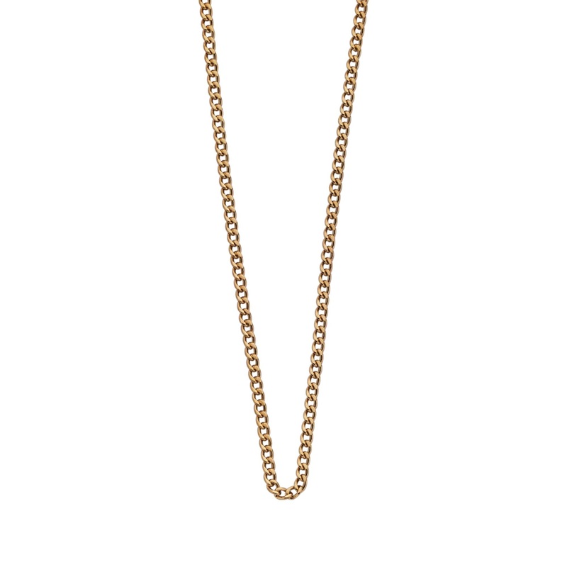 Kirstin Ash Bespoke Curb Chain 16" - 18" w/ 18K Gold Vermeil