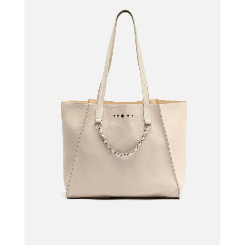 Yaku-1 bolso shopper grande con detalles metlicos